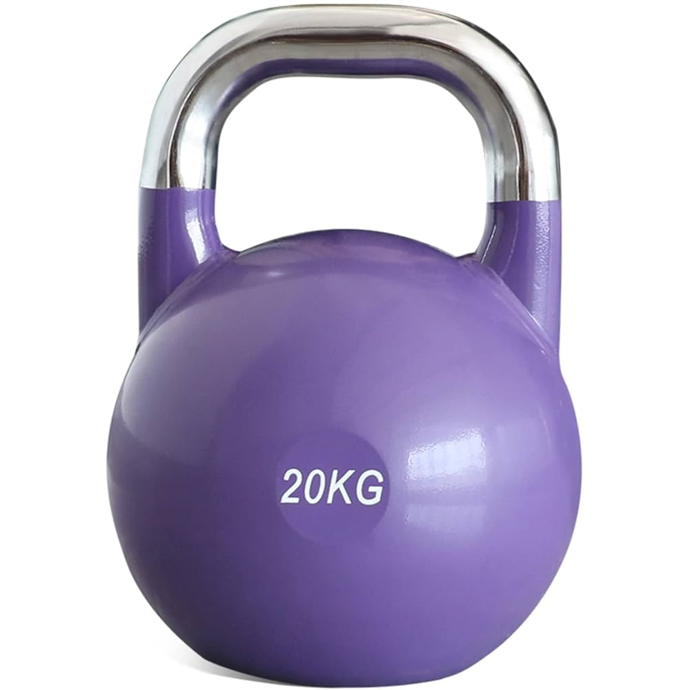 競技用ケトルベル 20キロ　① Amazon | PRISP 競技用ケトルベル 重量20kg プログレード高耐久